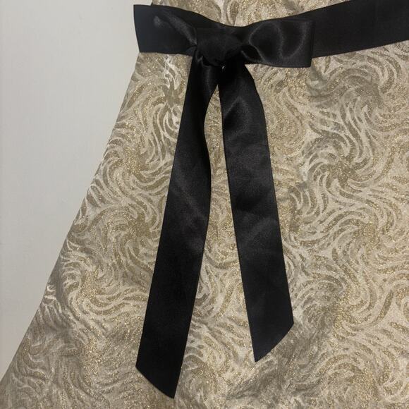 Gunne Sax Dress Sz S 3 Strapless Bow Classy VTG Y2K Whimsigoth 1990s Grunge Rock - Picture 3 of 10